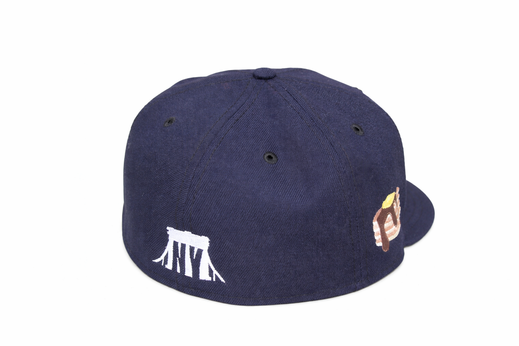 Waffle Half Logo Fitted (Grey Bottom)
