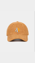 Waffle Half Logo Corduroy Cap