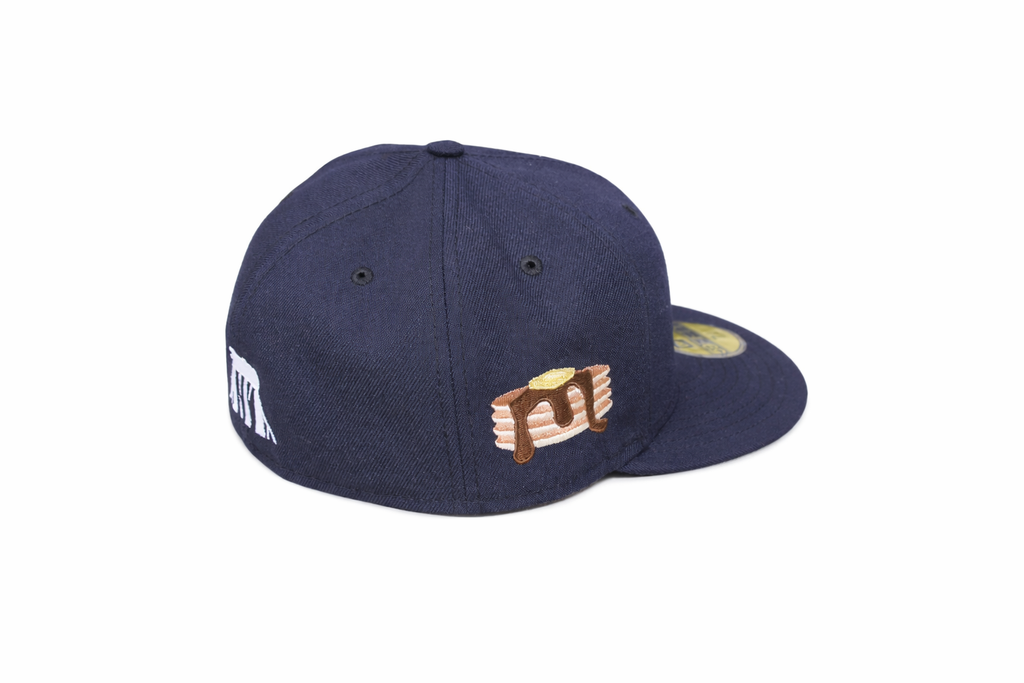 Waffle Half Logo Fitted (Grey Bottom)